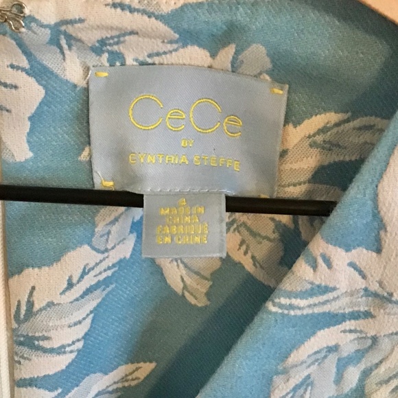 CeCe by Cynthia Steffe jacquard floral dress - Picture 7 of 8